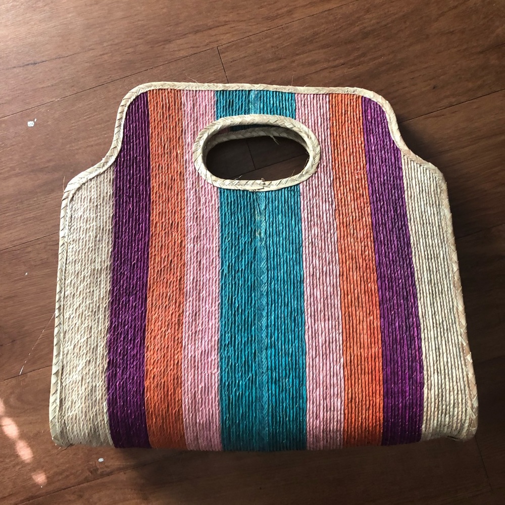 Large straw bag